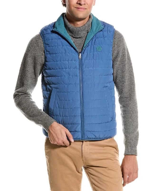 Brooks Brothers Reversible Puffer Vest