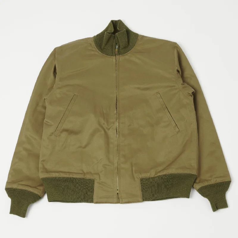 Buzz Rickson's Tankers Slash Pocket Jacket - Khaki