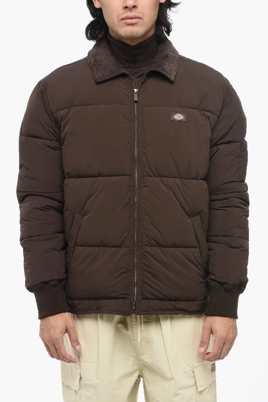 Dickies Solid Color EISENHOWER Padded Jacket with Velvet Collar