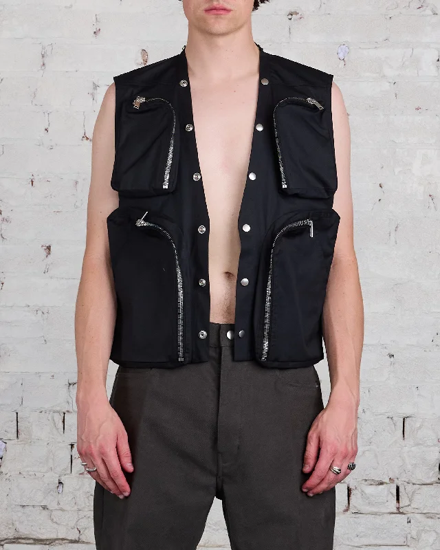 Rick Owens Cargo Vest TE Black