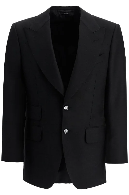 Tom Ford Men's Atticus Single-Breasted Jacket In Wool And