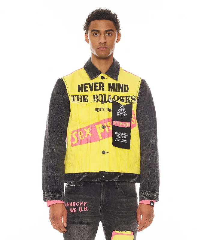 Type Ii Jacket With Zip Off Sleeves "Sex Pistols"