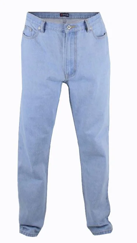 COMFORT-Rockford Comfort Fit Jeans (Bleach 380) Waist 30 - 40"