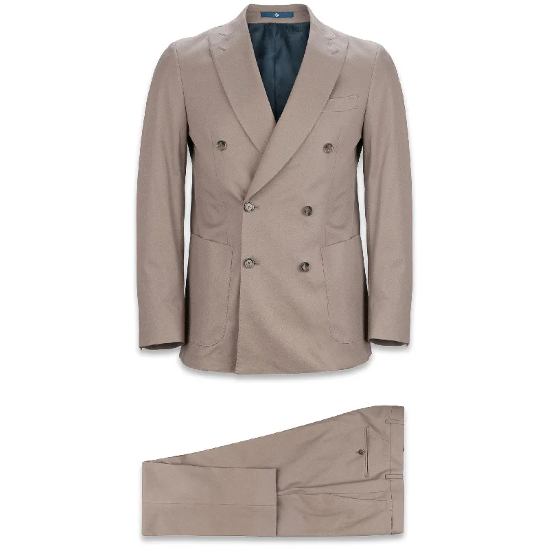 HENRY BUCKS Cotton Suit KHAKI