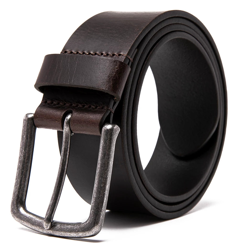 Rainwater's 1 1/2" Bridal Strap Leather Belt In Dark Brown