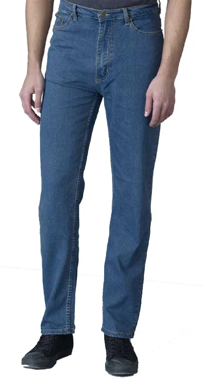 Rockford Comfort Fit Stretch Jeans (Carlos) in Stonewash