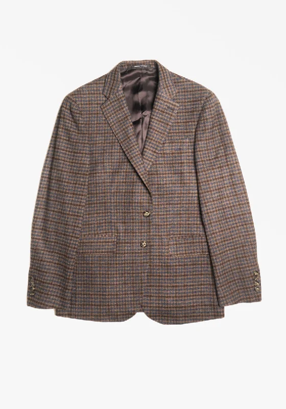 Blue/Brown Check Sportcoat