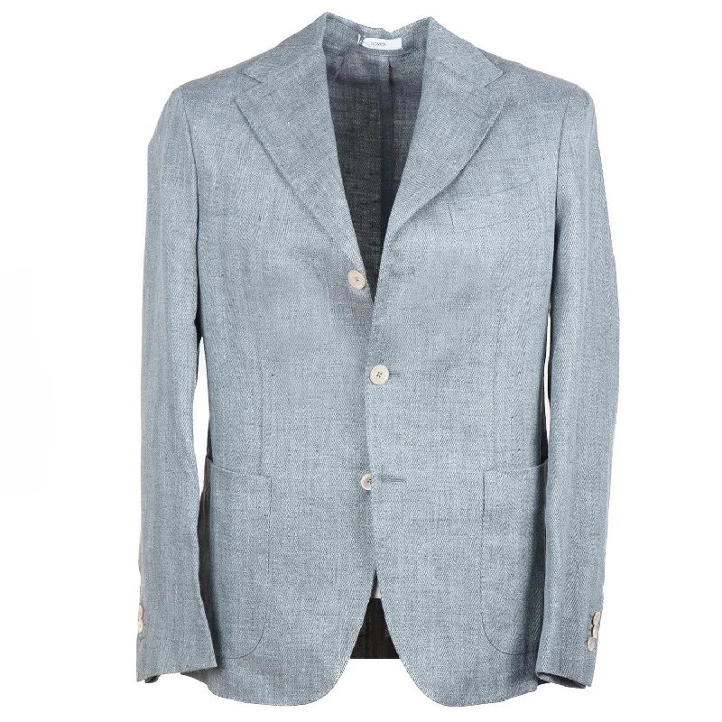 Boglioli Herringbone Linen Sport Coat