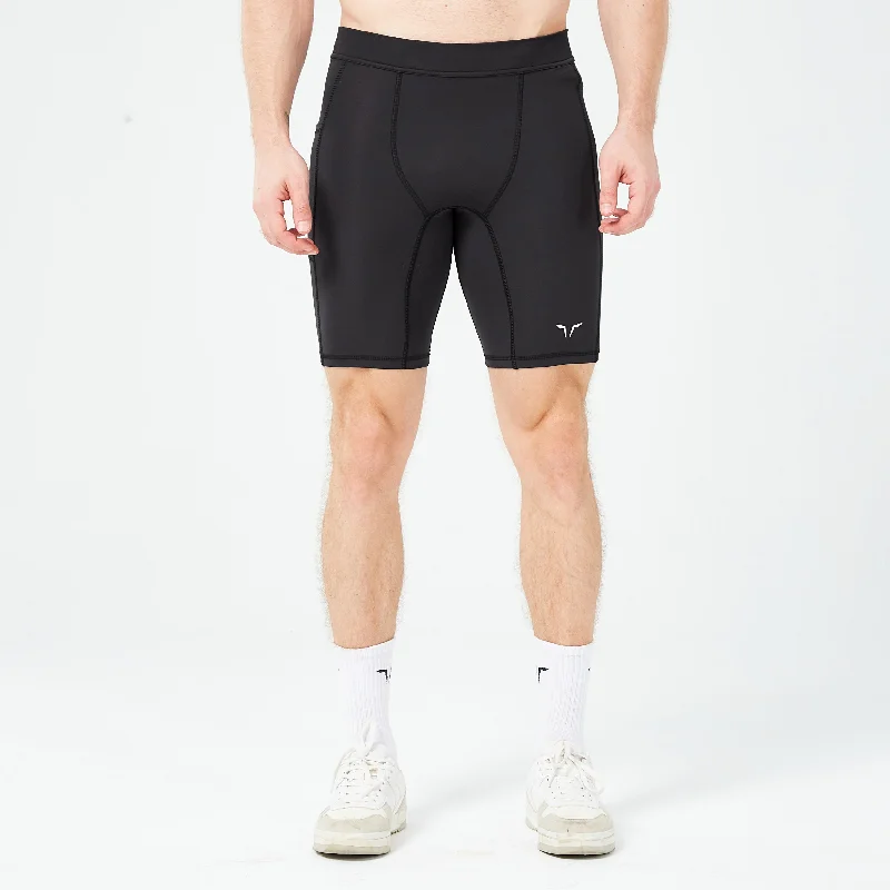 Core Base Layer Shorts 9" - Black