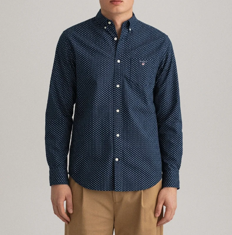 GANT Oxford Micro Print Shirt