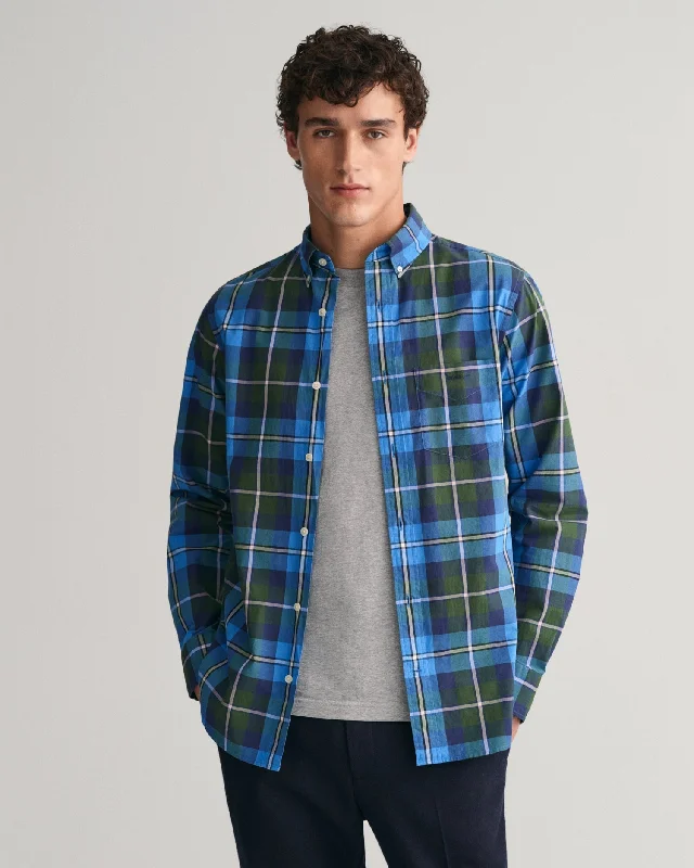 GANT Regular Poplin Large Check Shirt