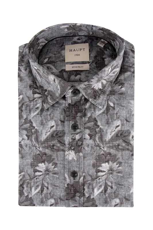 Haupt Modern Fit LS Shirt Flowers