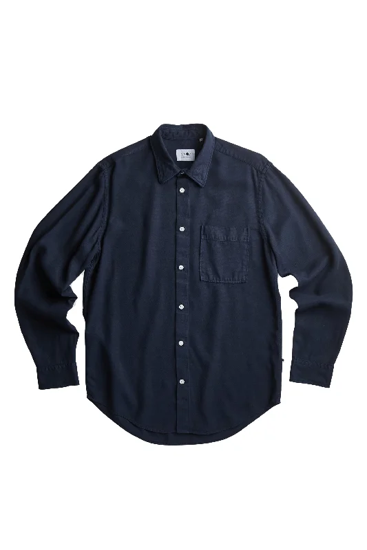 NN07 Arne Shirt Navy Blue