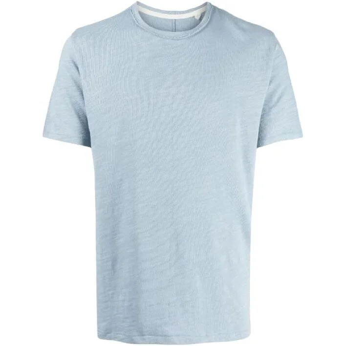 rag & bone Men's Classic Flame Tee, Light Blue