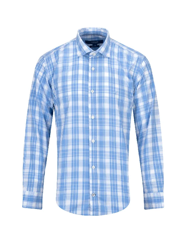 Slim fit checked shirt