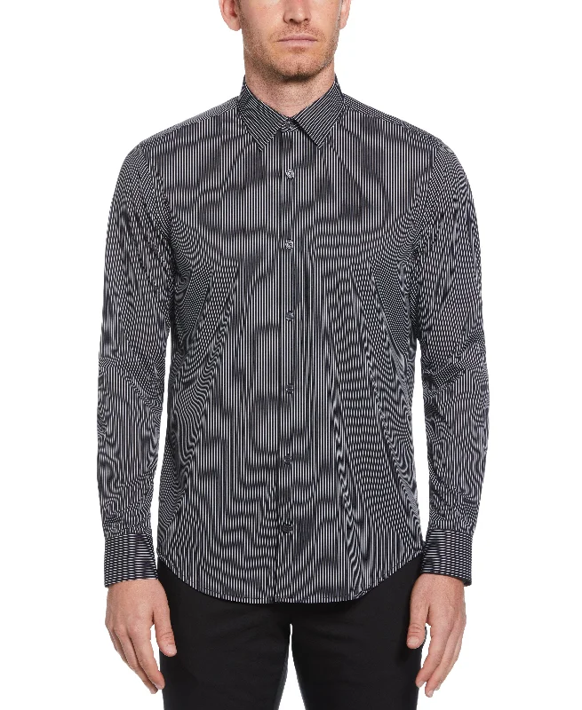 Total Stretch Pinstripe Shirt