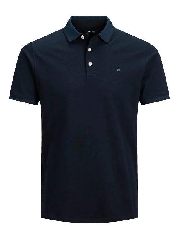 Jack & Jones (12143859) Men's Plus Size JJEPAULOS Polo Shirt in 6 Colours 2XL to 6XL