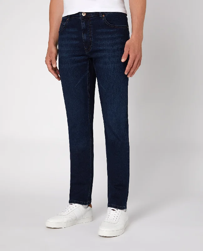 Slim Leg Cotton Power Stretch Jeans