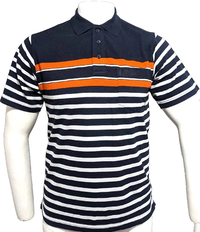 Navy/White/Orange