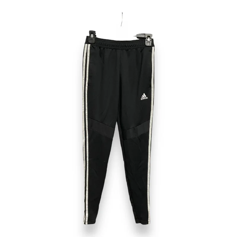 Athletic Pants By Adidas In Black, Size: Xs