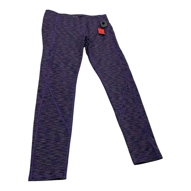 Athletic Pants By Healthy Yoga In Purple, Size: Xl