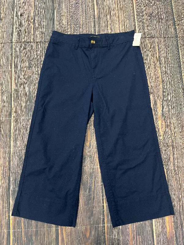 Pants Wide Leg By J. Crew In Navy, Size: 10