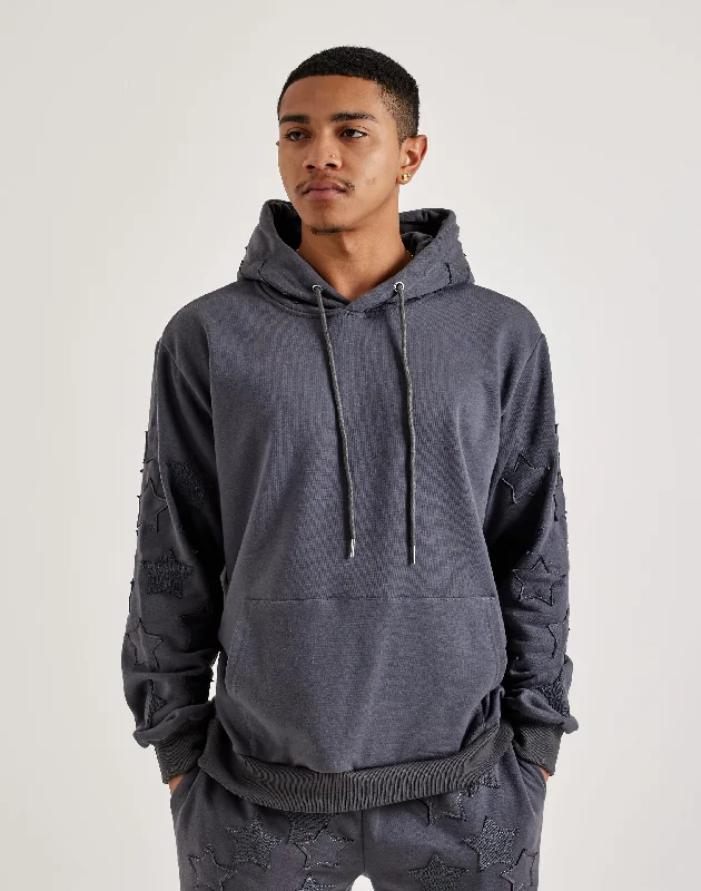 WAIMEA Star Patch Fleece Hoodie