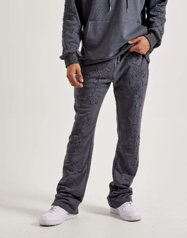 WAIMEA Star Patch Fleece Sweatpants