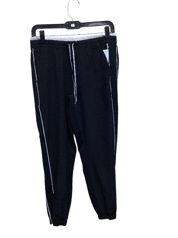 Athletic Pants By Athleta In Black & White, Size: S