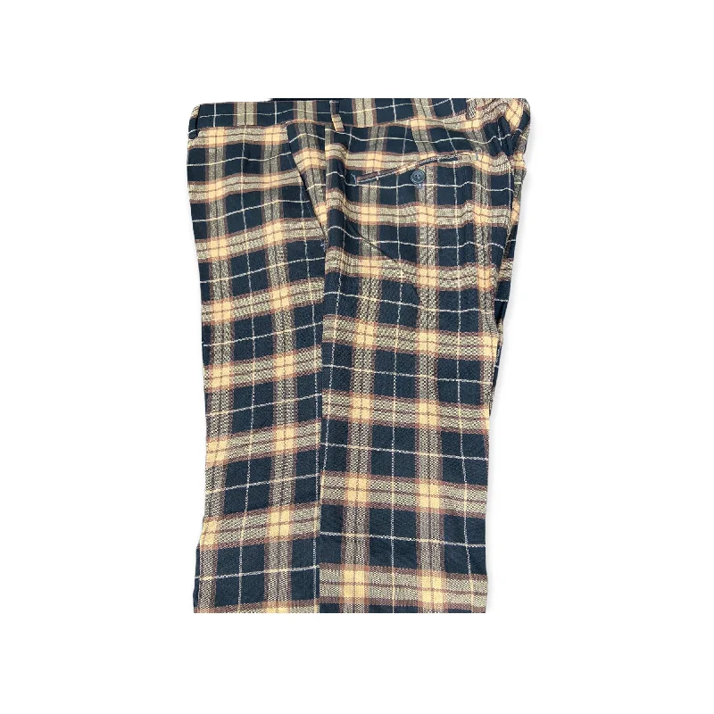 DJ PLUS: Plaid Skinny Dress Pants ON57