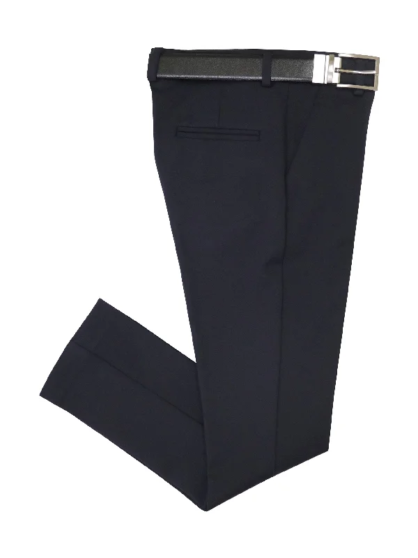 Leo & Zachary 37305 Boy's Dress Pants - Stretch - Navy