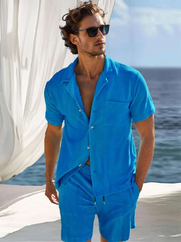 Casual Versatile Vacation Shirt Set