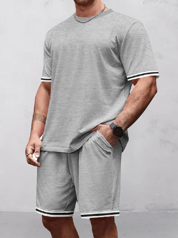 Simple 2-Piece Tracksuit Set