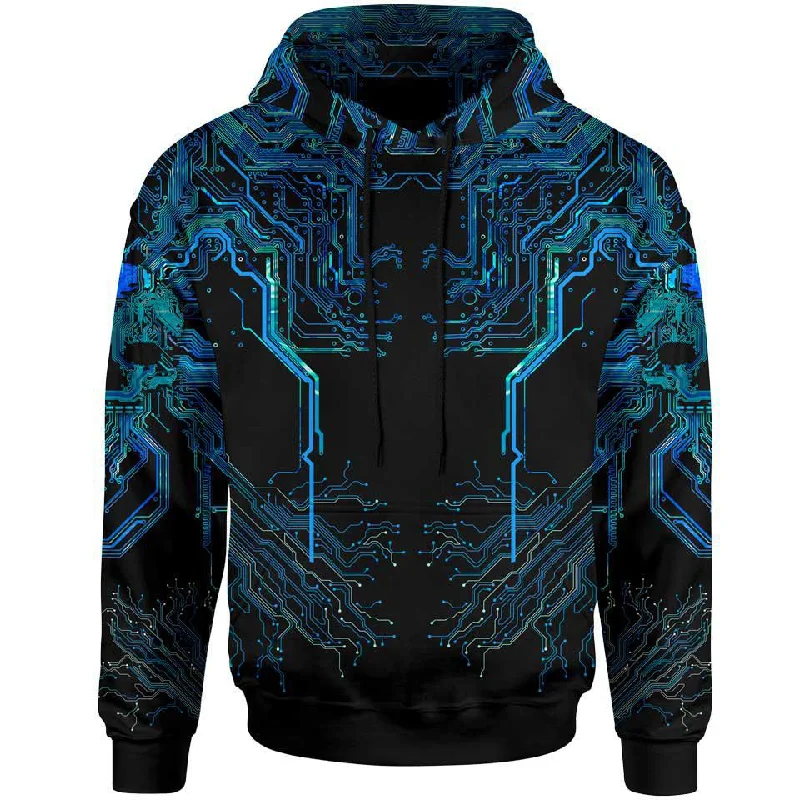 Cyber Pullover Hoodie