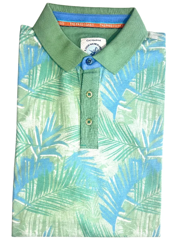 FERN PRINT POLO