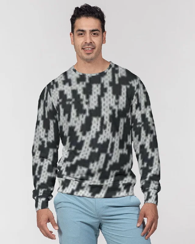 FZWEAR ABSTRACT Men's Classic French Terry Crewneck Pullover