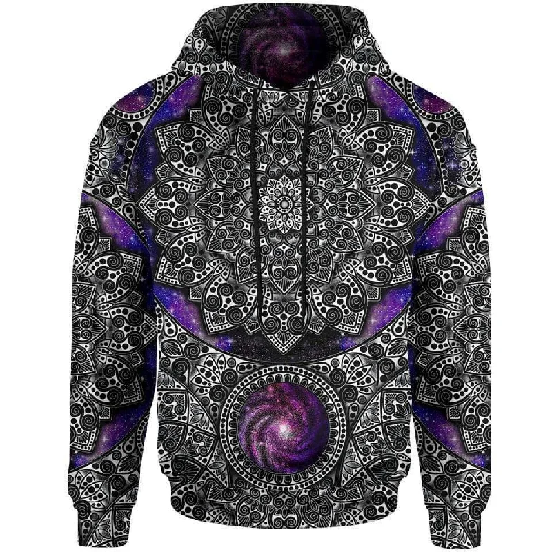 Galaxy Mandala Pullover Hoodie