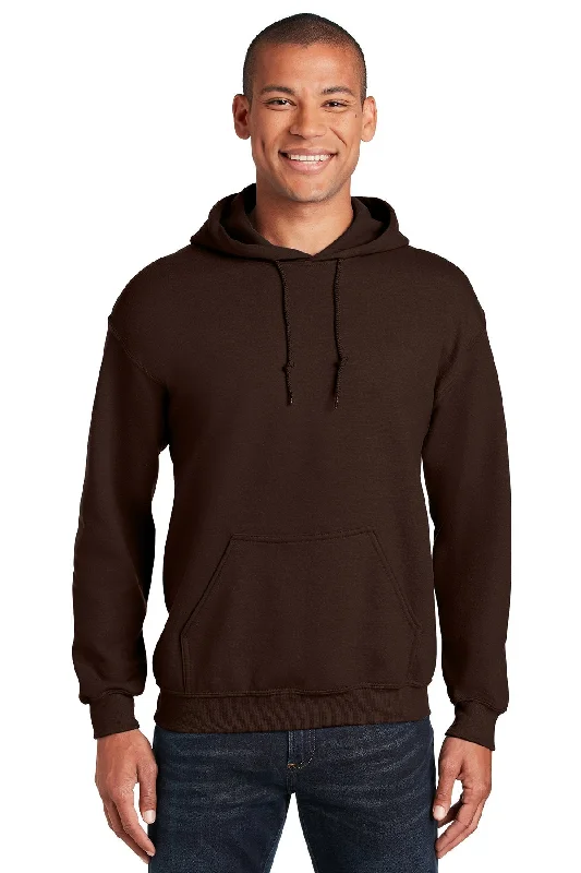 Gildan Heavy Blend Hooded Sweatshirt Dark Chocolate