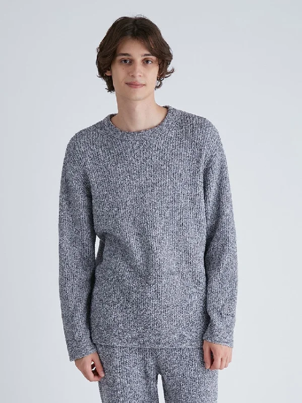 Melange Hot Moco Men's Knit Pullover