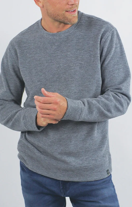 Wool Blend Soft Long Sleeve Crewneck