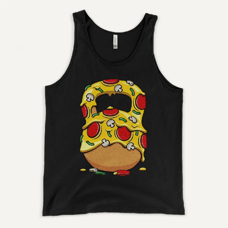 Pizza Kettlebell Design Men’s Tank Top