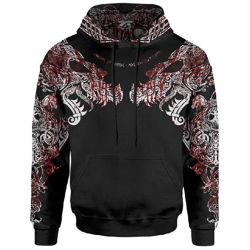 Ragnarök Bloody Pullover Hoodie-Limited