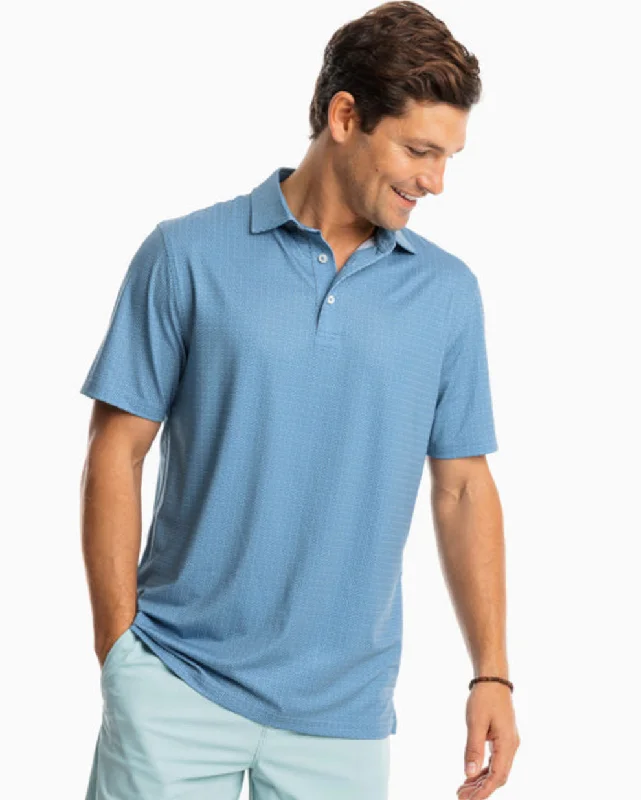 Southern Tide DRIVER PINE RIDGE PRINTED PERFORMANCE POLO SHIRT