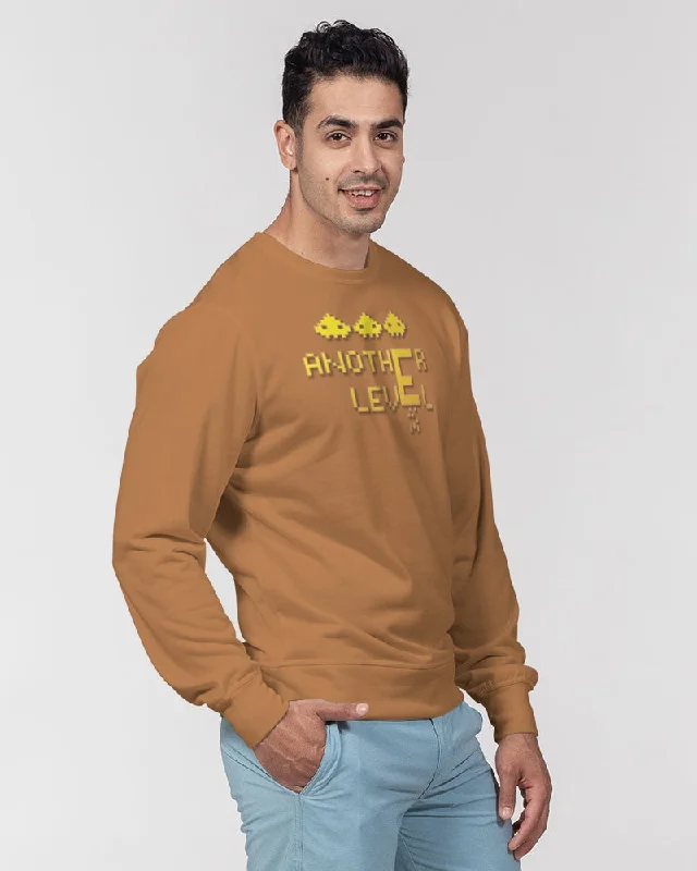 TAN FLITE Men's Classic French Terry Crewneck Pullover