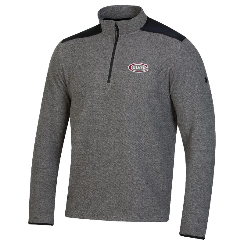 UA Coldgear Infrared 1/4 Zip - Black Heather