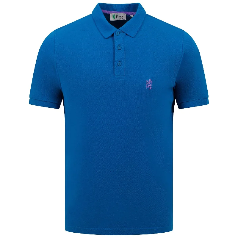 Unisex Regular Fit Icon Polo Lagoon Blue - SS23