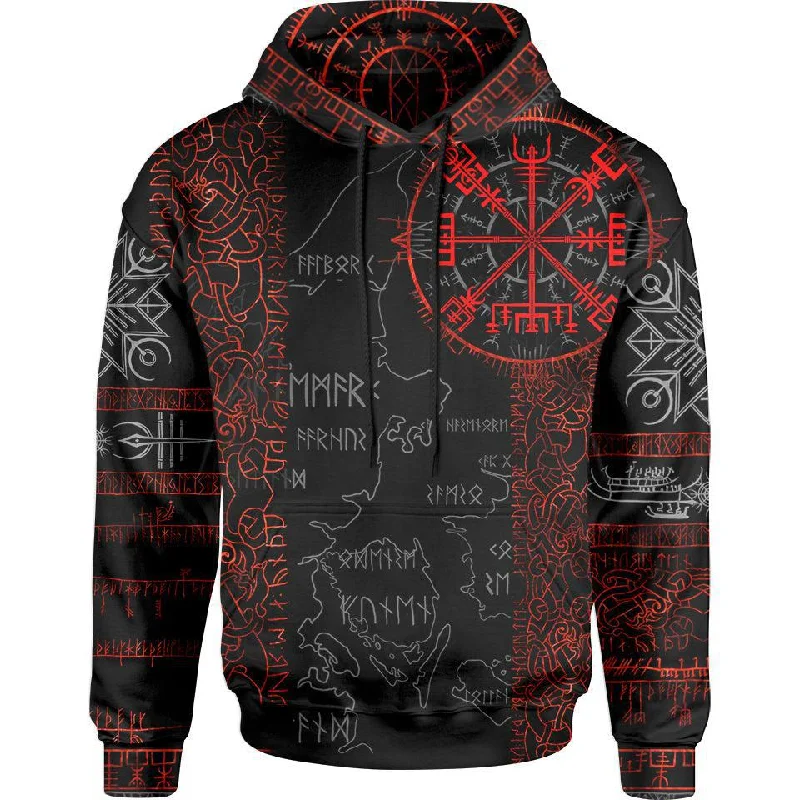 Vegvisir Pullover Hoodie - Ember Edition