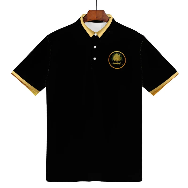 Yahuah-Tree of Life 03-01 Men's Designer Polo Shirt